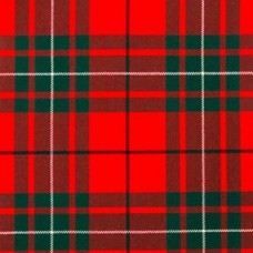 MacAuley Red Modern 16oz Tartan Fabric By The Metre